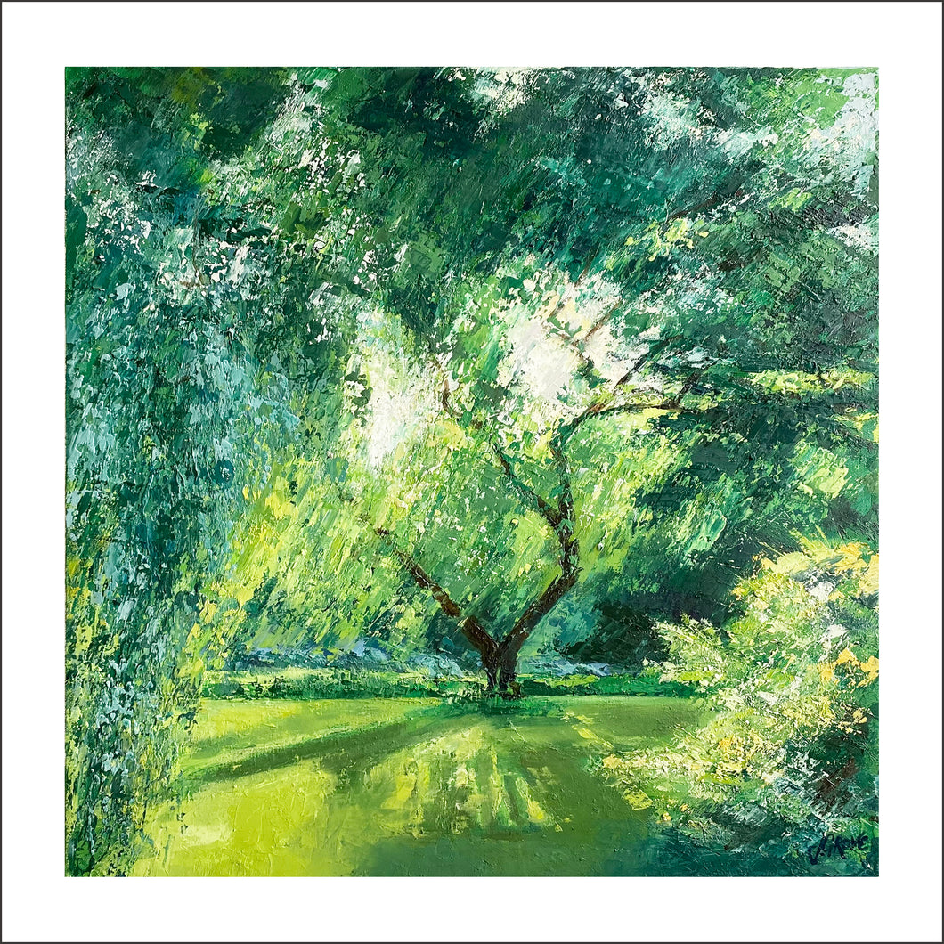 Limited Edition Print of Wind in The Willow